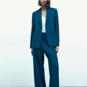 ZARA SINGLE BUTTON FRONT BLAZER